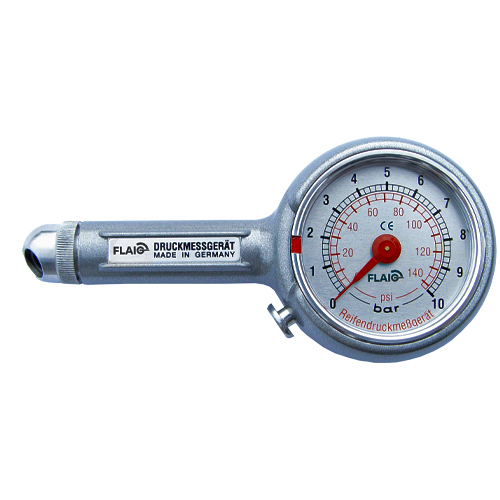 Präzisionsdruckmessgerät für LKWs, Busse, Gabelstapler und Fahrräder 0–10 bar (0–142 psi)